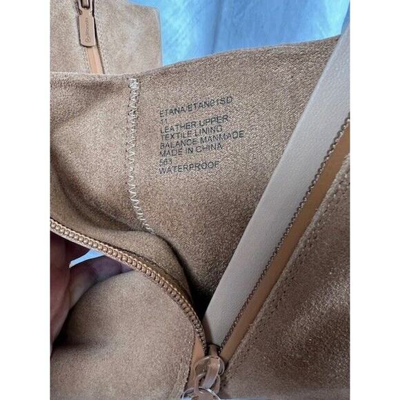 Blondo Women's Alida Waterproof Zip Up Ankle Booties, Brown, 11 Medium US - Picture 6 of 8